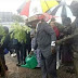 Ugandan President mocked for watering plant under heavy rain (Photo)