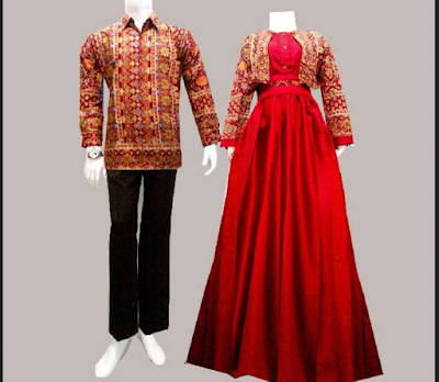 Sarimbit batik modern untuk pesta Sarimbit batik modern untuk pesta