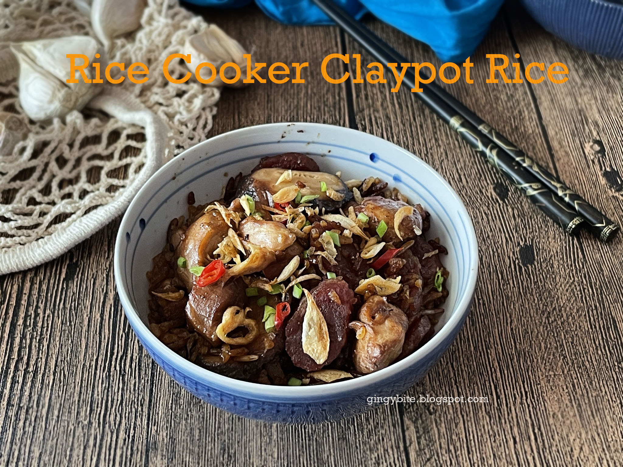 Rice Cooker Claypot Rice The Yummy Journey