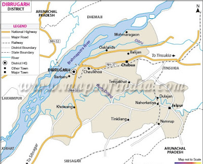 DIBRUGAR MAP