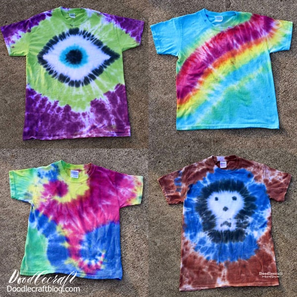 tie dying shirts