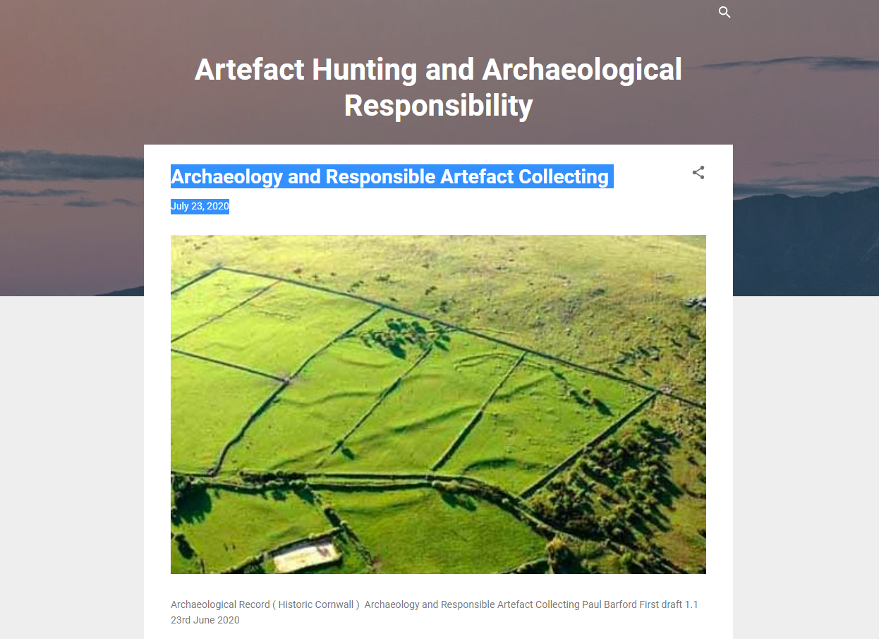 Portable Antiquity Collecting and Heritage Issues: Huge Interest in ...