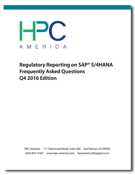 FERC on SAP S/4HANA FAQ