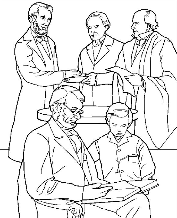 Coloring Pages Of Presidents ~ Coloring Pages