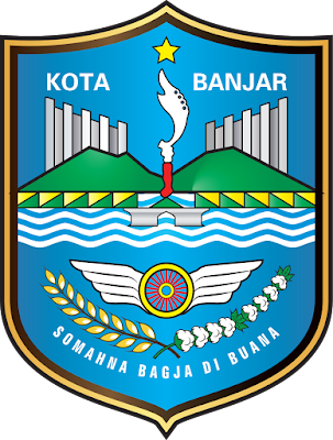 Lambang Kota Banjar Jawa Barat - 237desain.blogspot.com