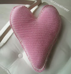 PATRON GRATIS CORAZON AMIGURUMI 