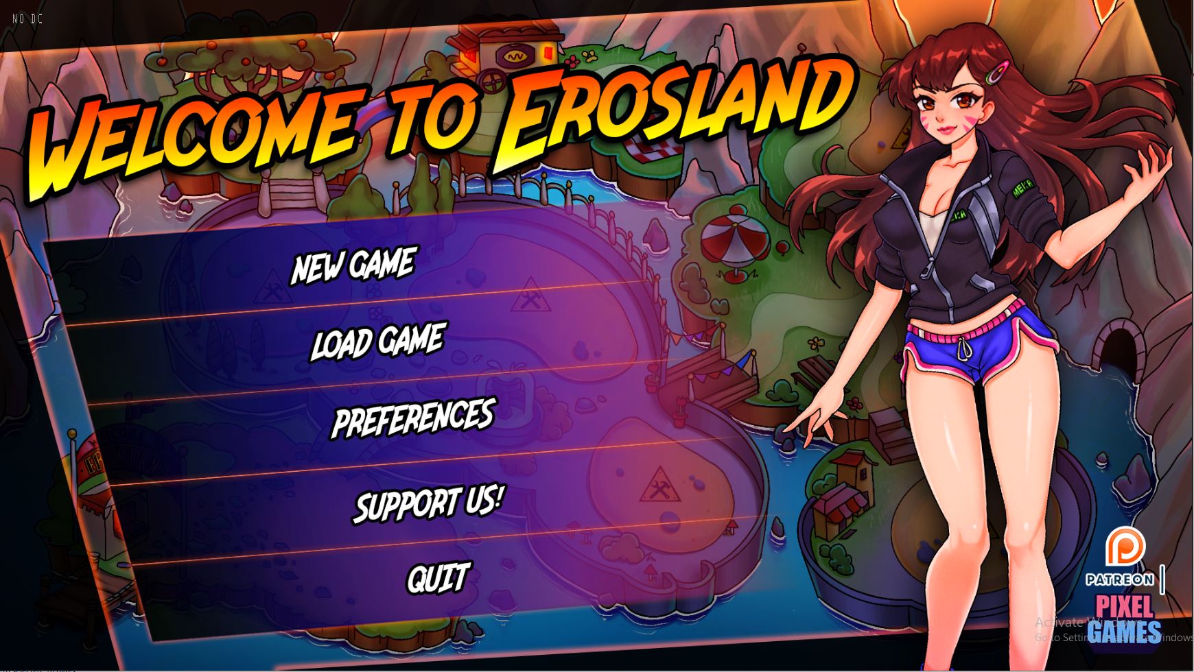 Welcome to Erosland (v0.0.12)