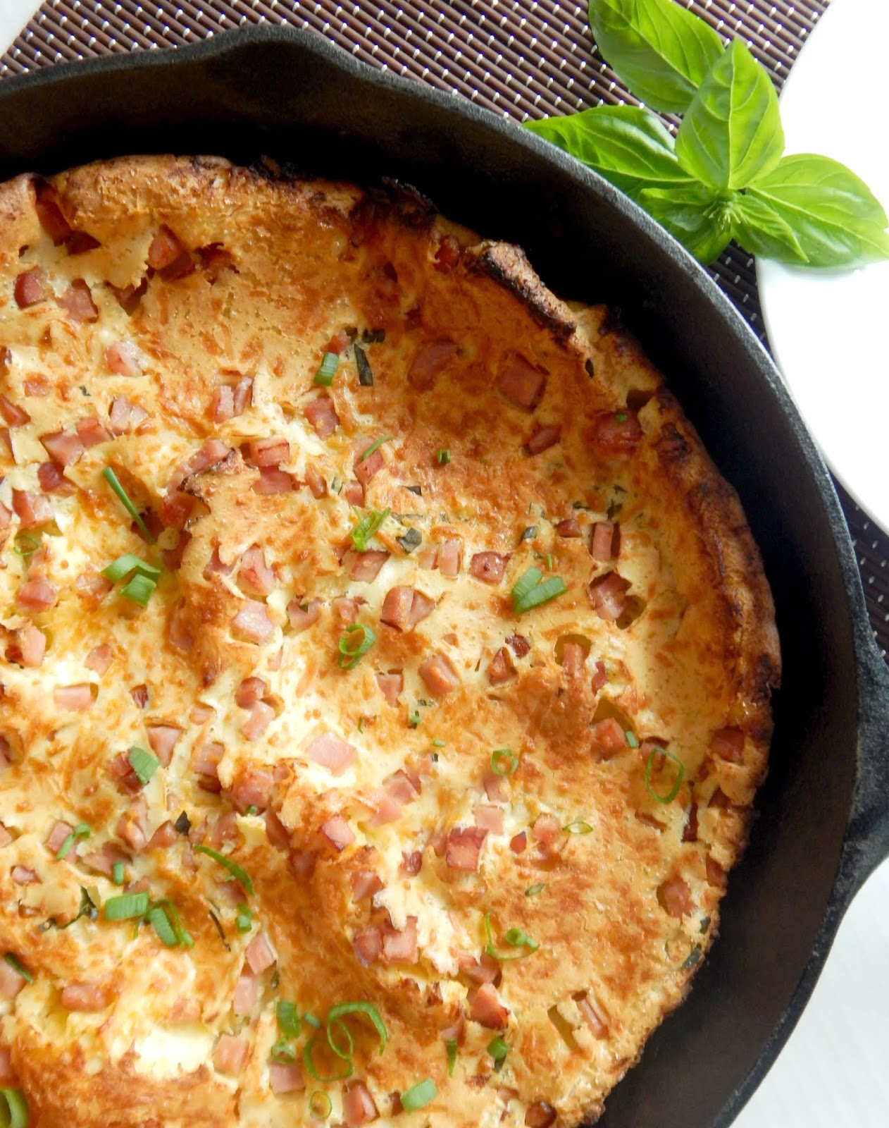 Savory Ham and Cheese Dutch Baby Ally's Sweet & Savory Eats