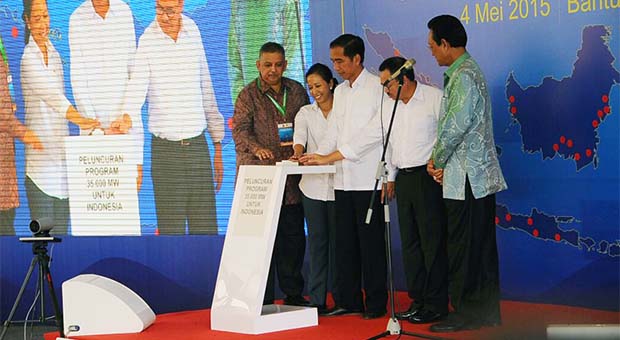 Jokowi Luncurkan Program 35.000 MW di Bantul