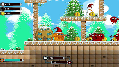 Orange Santa Game Screenshot 1