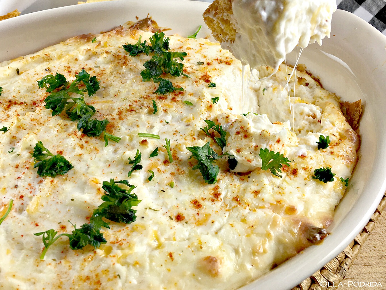 OllaPodrida Garlic Bread Dip