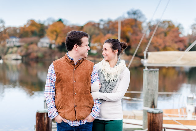 Annapolis Fall Engagement Photos photographed by Maryland Photographer Heather Ryan Photography