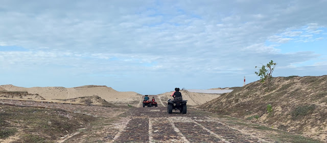 Passeio Quadriciclo em Parnaíba quadiciclos vermelhos