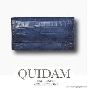 Crown Princess Mary Style Quidam Alligator Clutch