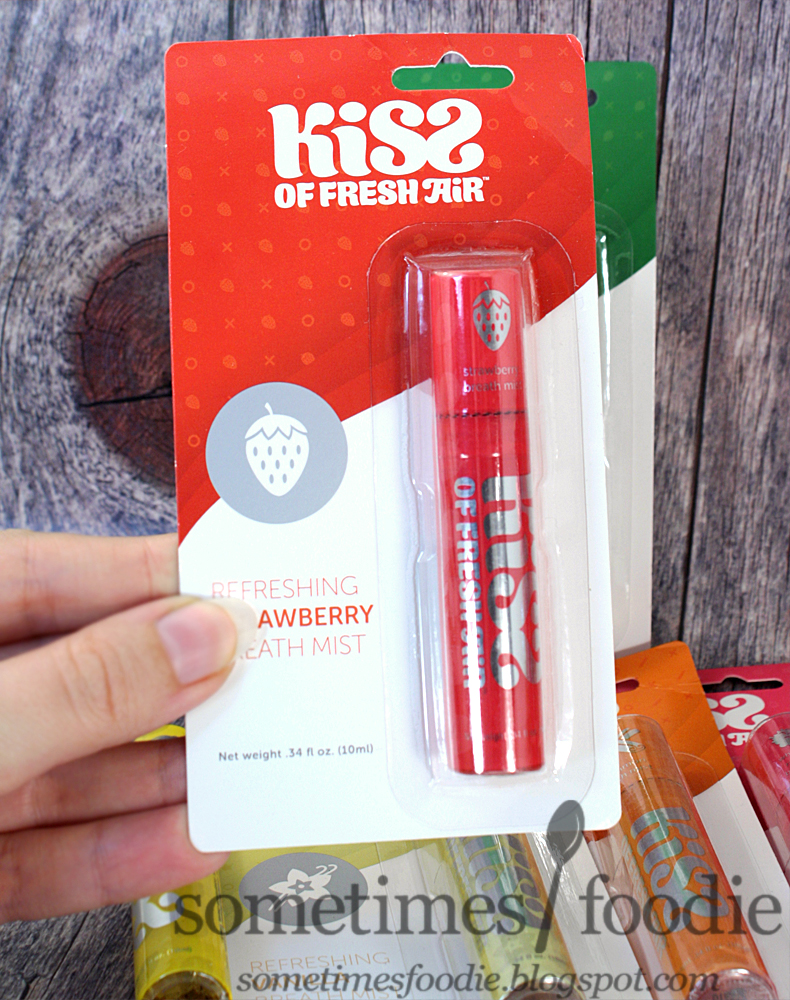 Sometimes Foodie Kiss of Fresh Air (Breath Freshener Sprays) Gift