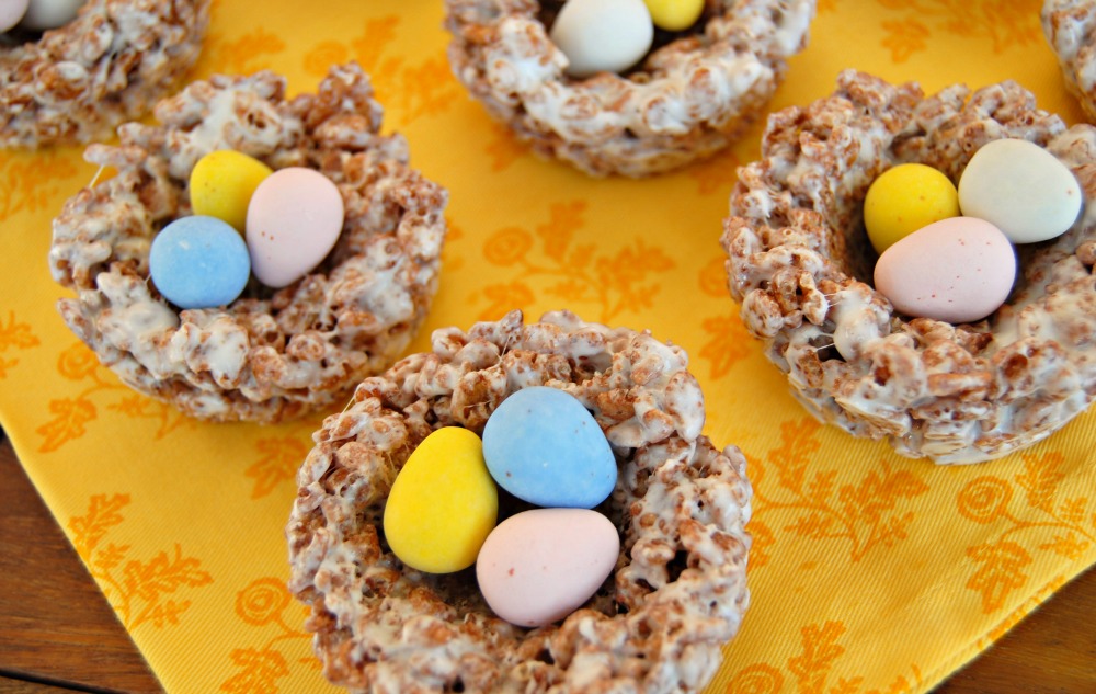 SteakNPotatoesKindaGurl Cocoa Krispies Egg Nests