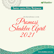 Promosi Shaklee April 2021