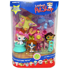 Littlest Pet Shop 3-pack Scenery Basset Hound (#222) Pet