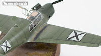 Messerschmitt BF-108 Eduard 1/48 plastic scale model Bulgarian Air  Force