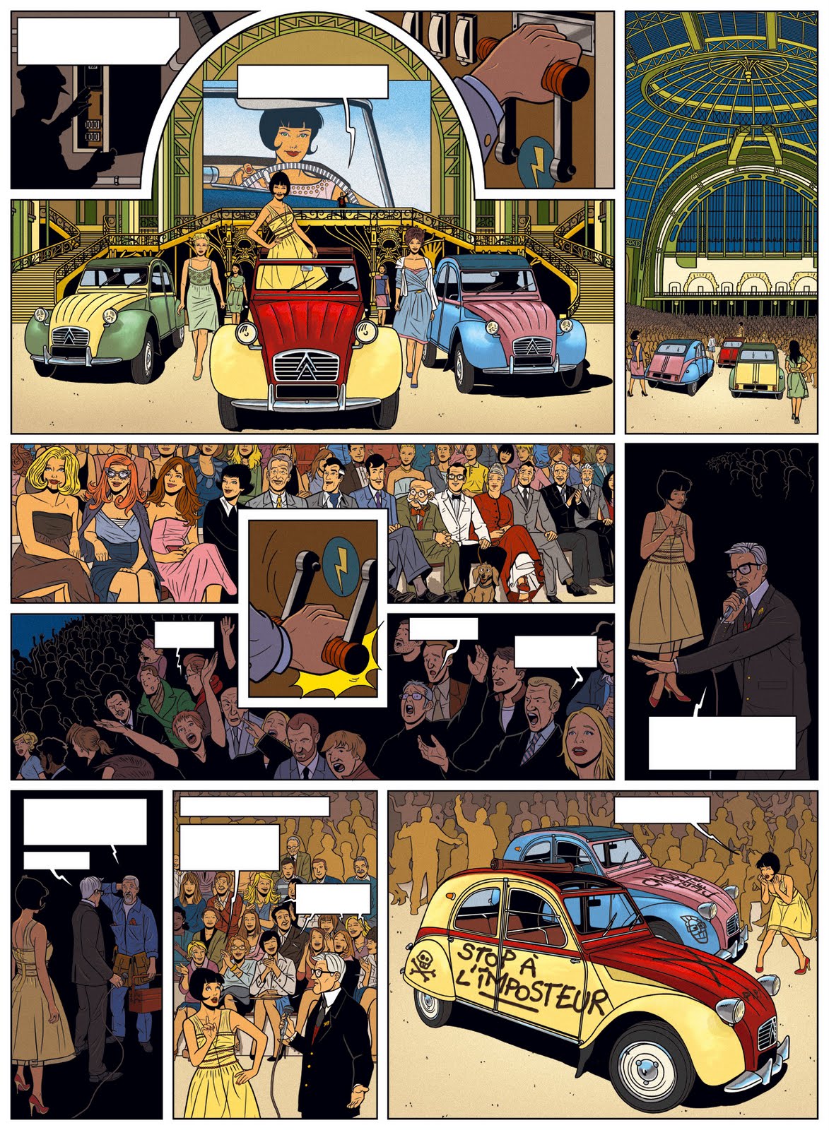 Le Blog d'Olivier Marin: La 2cv avance