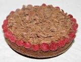 gateau chocolat framboises