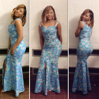 Ankara Dresses Styles For Dinner - Long Evening Wears You Can Rock For Dinner Party