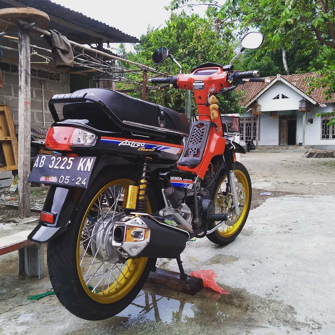 Modifikasi Honda Grand Paling Keren Dan Terbaik 2022 - racing 48