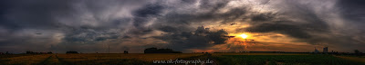 Wetterfotografie Gewitterjagd Sonnenuntergang Nikon