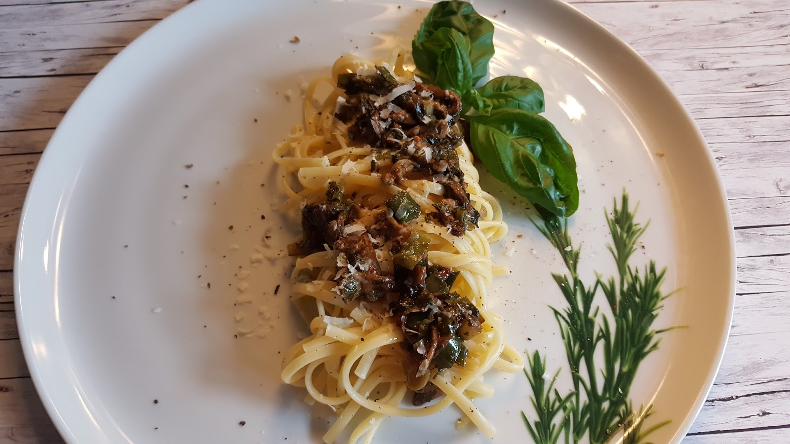 Foodoptions and Flavours Linguine con Porcini