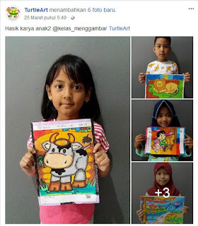 Les Menggambar Dan Mewarnai Kursus Menggambar Cimahi Turtle Art