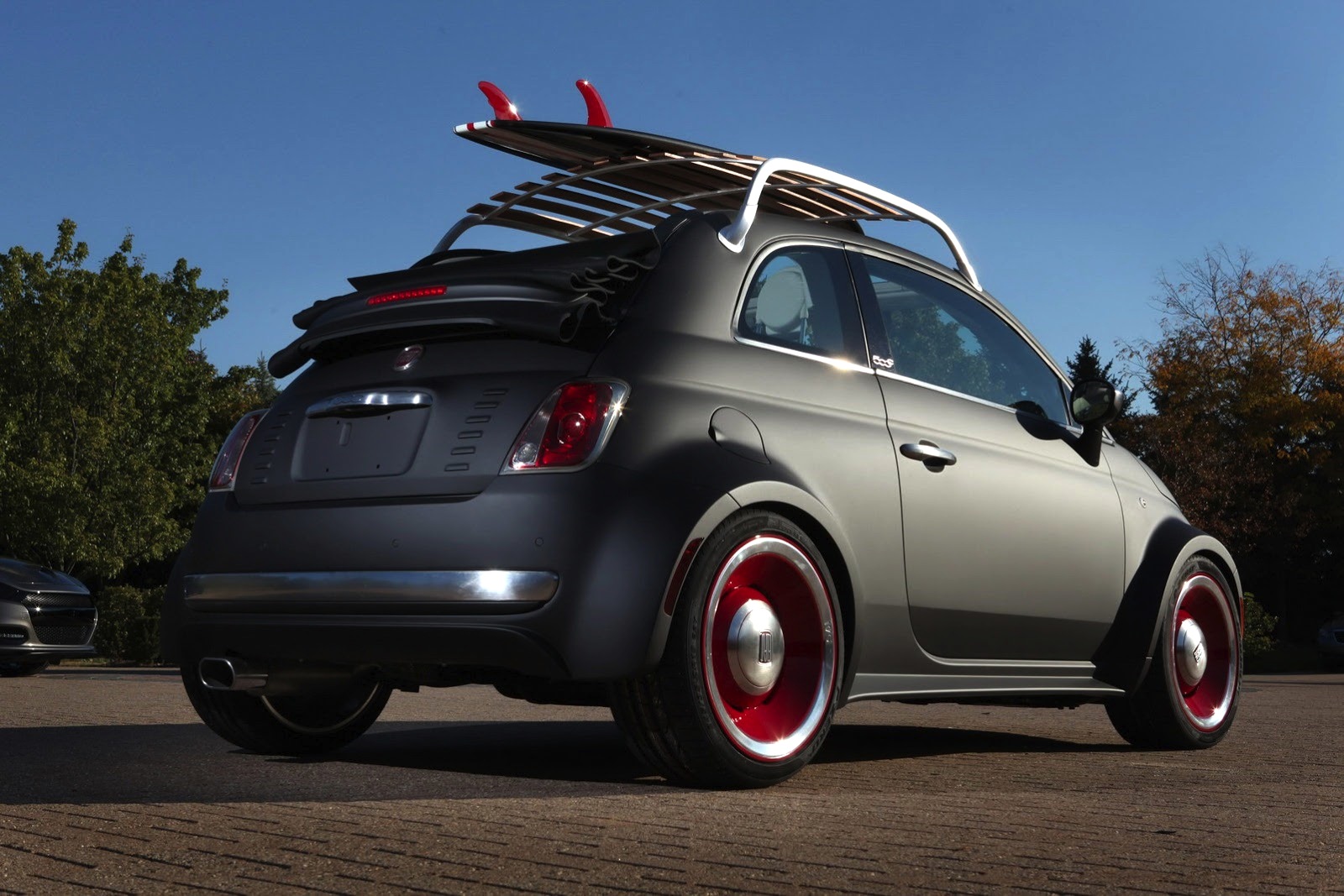 FAB WHEELS DIGEST (F.W.D.): 2012 Mopar Fiat 500 Beach Cruiser Concept