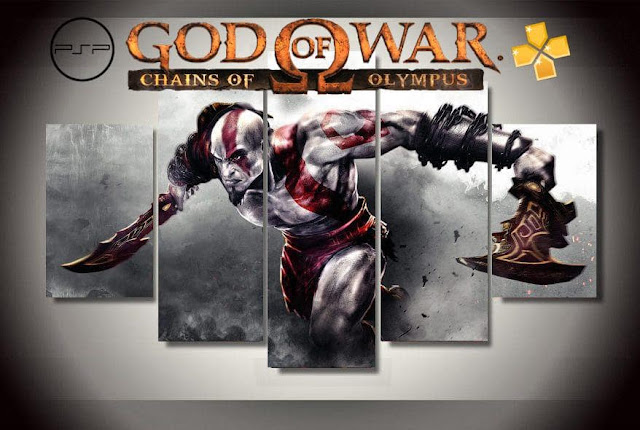 تحميل لعبة GoW Chains of Olympus لاجهزة psp ومحاكي ppsspp