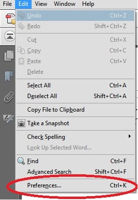 Adobe Preferences Adobe Preferences