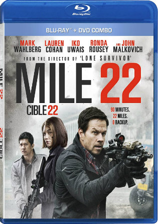 Mile 22 2018 BluRay 300Mb Hindi Dual Audio ORG 480p