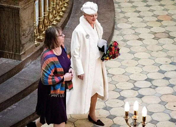 Danish Queen Margrethe attended church service on the occasion of the 100th anniversary of Southern Jutland's reunion with Denmark