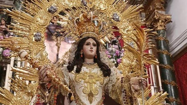 Procesión de la Virgen de la Palma Coronada, celebrada el día 1 de noviembre de 2019