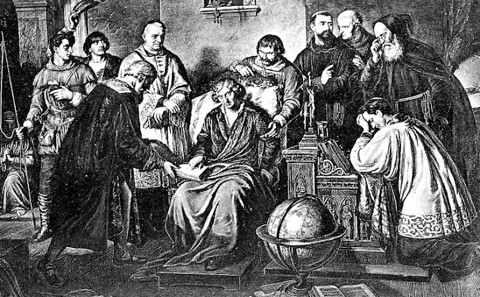 Death of Copernicus by Polish arist Alexander Lesser