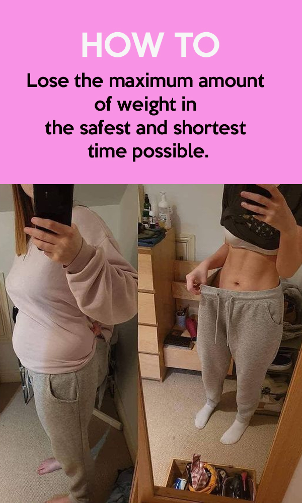 Bomi Hartley HOW TO LOSE THE MAXIMUM AMOUNT OF WEIGHT IN THE SAFEST