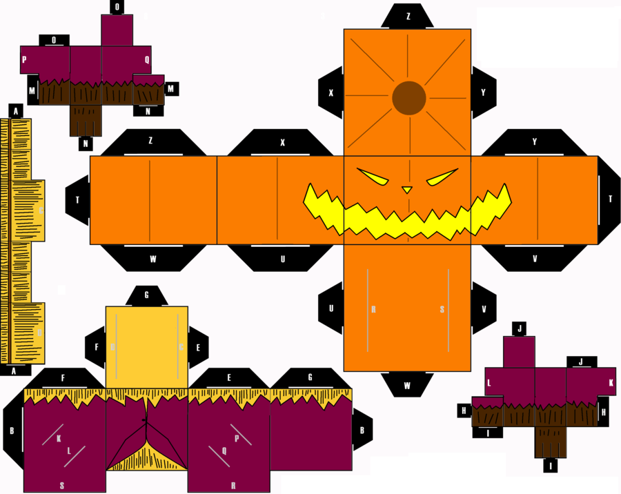 De cubeecraft y algo más: Cubeecraft The Nightmare Before Christmas