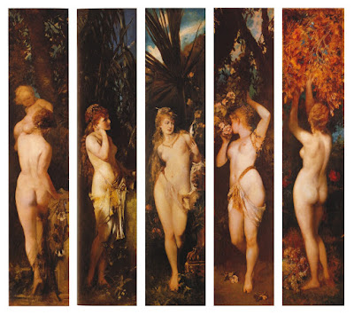 Hans Makart, I cinque sensi