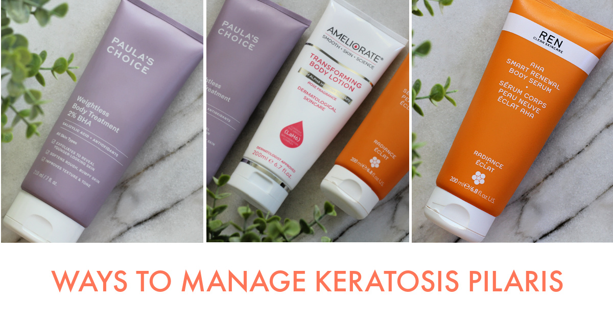 Keratosis Pilaris aka Chicken Skin aka Strawberry Legs