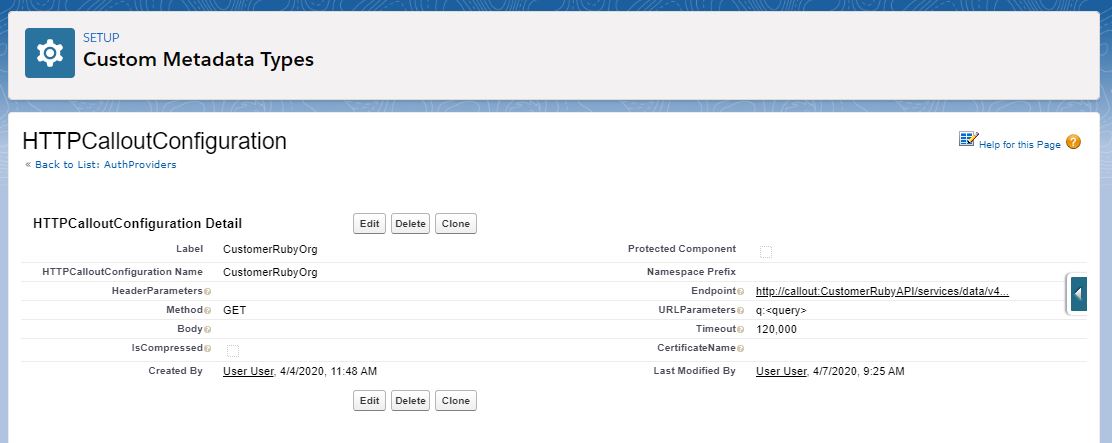 orgs salesforce credentials authentication once