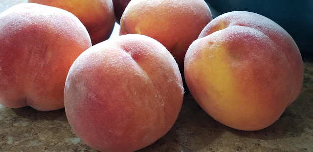 fresh peaches