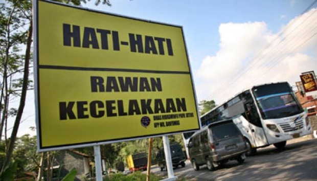 Hati-hati, Rawan Kecelakaan