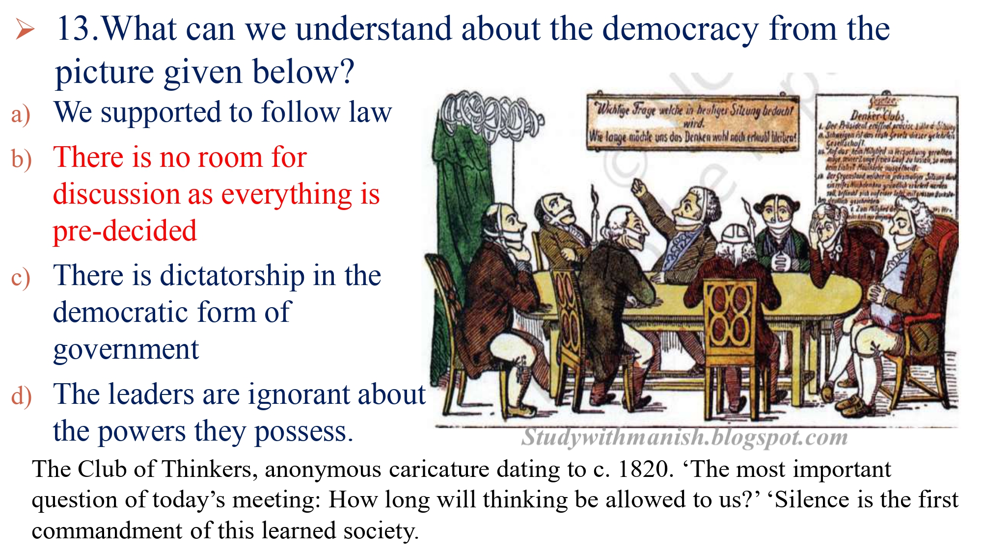 History Pictures based questions Class 10th SST Ch1 The Rise of