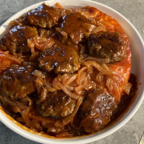 Runs for Cookies HERITAGE RECIPE Sausage UpsideDown Pie