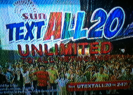 sun unlimited text