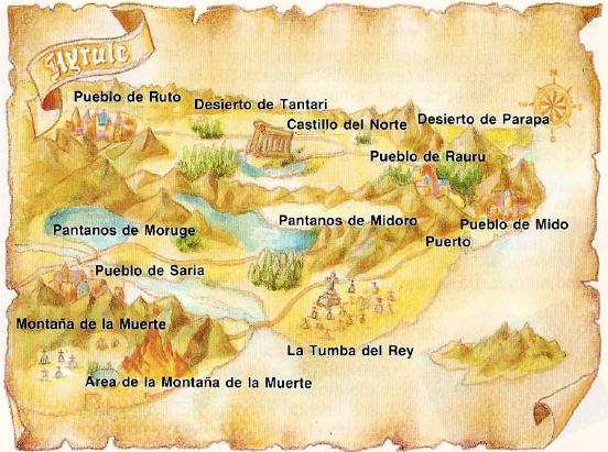 Mapa de Hyrule Mapa de Hyrule
