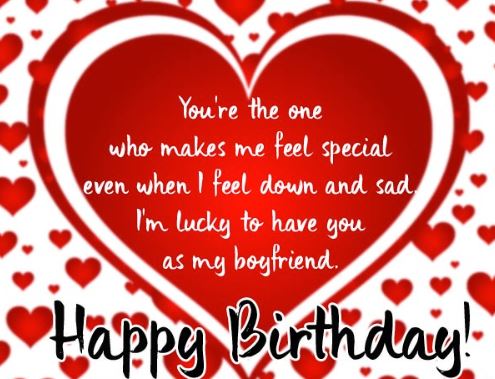 Birthday Wishes for Boyfriend