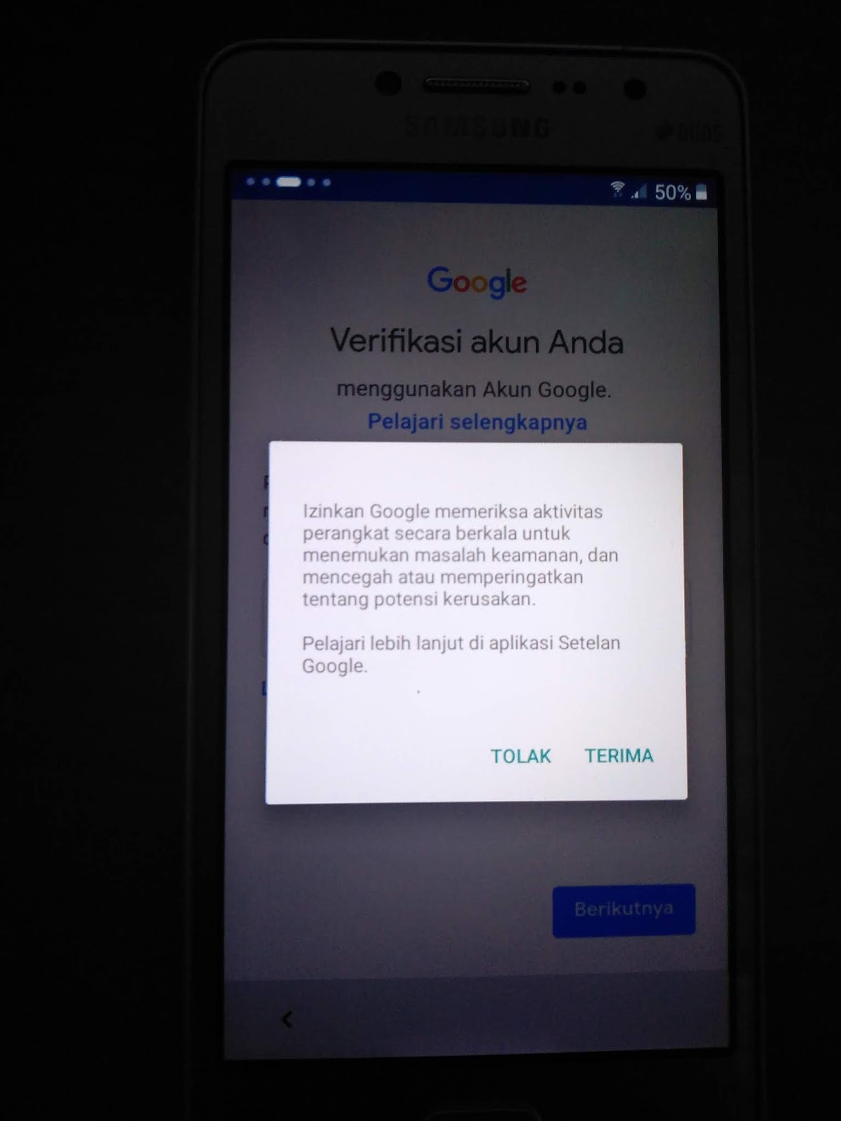 Cara ByPass Locked FRP Samsung J2 Prime SM G532G DS
